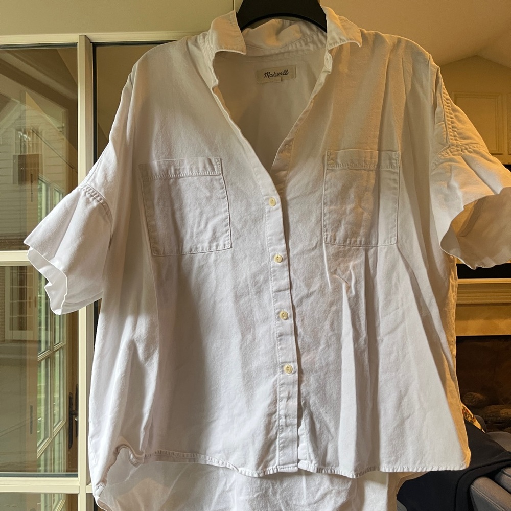 Madewell Classic White Shirt